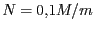 $ N=0,1M/m_$