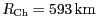 $ {R_{{{\mathrm{Ch}}}}={593}}\,\mathrm{km}$