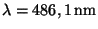 $ \lambda
= 486,1\,\mathrm{nm}$