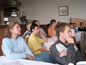 Fyzikální soustředění studentů středních škol Cikháj 2004