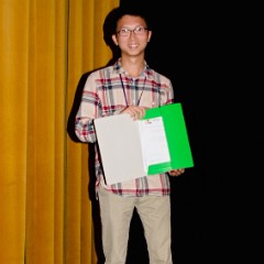 Jinxing Jiang with Poster Award  07 Thursday 8th - Lectures