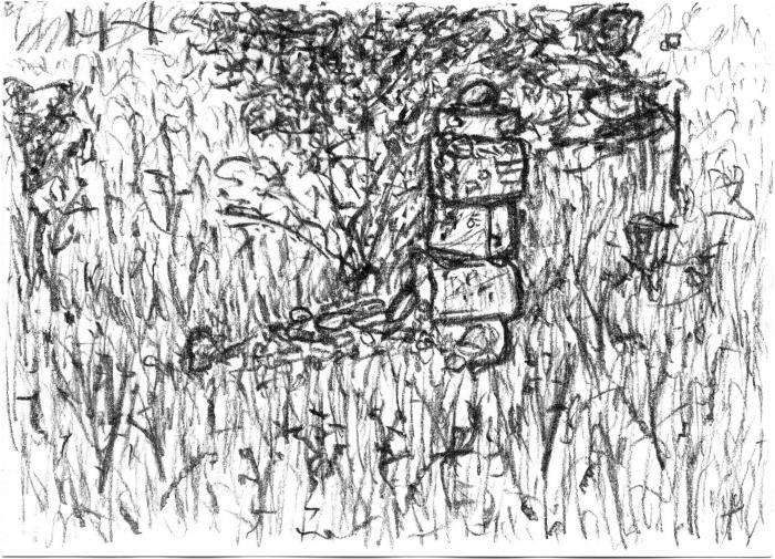 „Hrobeček“ u Fidelova sídla ve Víně, 19. 8. 2009